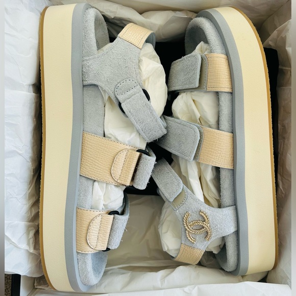 Chanel dad sandals NWT 38&40 - Picture 9 of 11